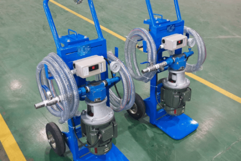 手提滤油机过滤器梗塞怎么办？